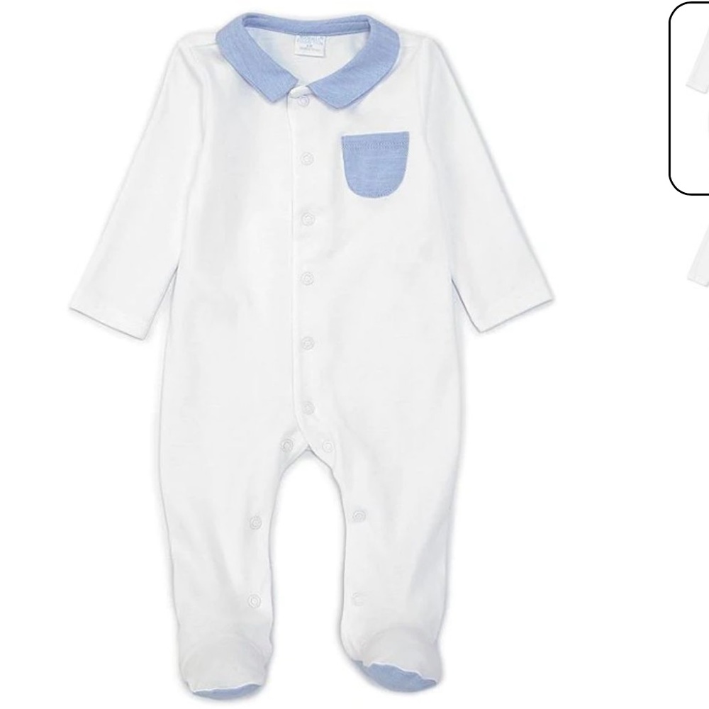 Bundle of Edgehill Collection Preemie And Newborn Coveralls. - Picture 3 of 8
